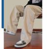 Men's Casual Jeans Cargo Denim Pants Drawstring Stretch Lounge Jean Trousers Loose Wash Cotton Straight Leg Slacks (Apricot,X-Large) view 4