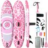 NipheanUltra-LightInflatable Paddle Board with (Beginner Friendly) StabilTrac Fin and Durable SUP Accessories, 10' Stand Up Paddle Boards for Adults & Youth, Versatile Yoga Paddle Board, Gift Ideas view 1