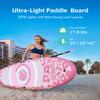 NipheanUltra-LightInflatable Paddle Board with (Beginner Friendly) StabilTrac Fin and Durable SUP Accessories, 10' Stand Up Paddle Boards for Adults & Youth, Versatile Yoga Paddle Board, Gift Ideas view 3