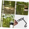 Happyyami Versatile Camping Light for Tent Hook Iron S-Shape Hook Hanger for Lantern Pole view 3