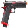 Vorsk Airsoft Green Gas Blowback Pistol 5.1 Aluminum Split Slide Hi Capa (Red Match) view 3