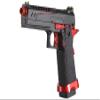 Vorsk Airsoft Green Gas Blowback Pistol 5.1 Aluminum Split Slide Hi Capa (Red Match) view 4