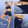 CAMPSNAIL Workout Biker Shorts Women - 3"/5"/8" High Waisted Tummy Control Spandex Booty Volleyball Shorts for Yoga Dance view 3