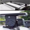 Roof Rail Aluminum Lockable Roof Rail Racks Cross Bars Crossbars Luggage Carrier for Toyota Prius 2001-2024 2025 Black view 4