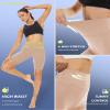 CAMPSNAIL Workout Biker Shorts Women - 3"/5"/8" High Waisted Tummy Control Spandex Booty Volleyball Shorts for Yoga Dance Nude view 3
