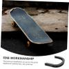 Toddmomy Skateboard Rail Protective Accessory Collision Strip for Skateboards Easy to Install Replaceable Design for view 4