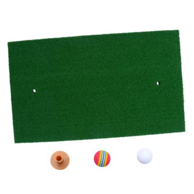 Anneome 1pc Hitting Mat Realistic Turf Practice for Training Weather-Resistant for Driving Chipping and Putting Style