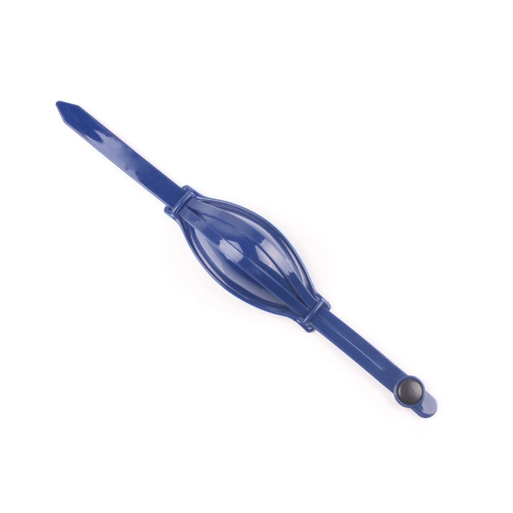 Geyi Wrestling Headgear Chin with Cup (Royal Blue)