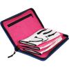 2thpart Golf Gloves Holder Case, Zipper Premium Glove Caddie, Organizer for Golf Gloves Synthetic Leather Blue view 1
