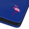 2thpart Golf Gloves Holder Case, Zipper Premium Glove Caddie, Organizer for Golf Gloves Synthetic Leather Blue view 3