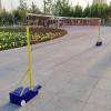 ZAIHW Backyards Training Badminton Net with Metal Pole and Heavy Duty Base, Kids Portable Tennis Net for Driveway, Garden, Stadium Court & Outdoor Team Sports view 1