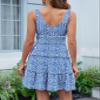 AUNEAL Womens Summer Dresses Sleeveless Button Down Casual Swing Mini Dress L view 4
