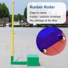 ZAIHW Freestanding Badminton Sets with Replacement Balls Netting, Heavy Duty Portable Pickleball Combo Kits for Backyard Driveway Stadium Playground, Easy to Move(with 7.5m Pickleball net) view 4