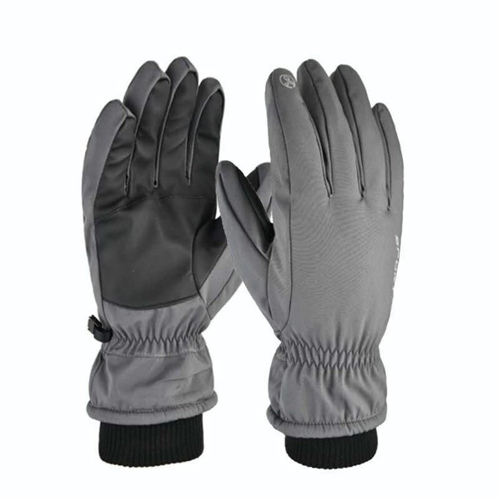 Dsgzkk Gloves,Waterproof Full Finger Gloves Slip Ski Gloves Gloves with Fleece Lining Winter Warm Gloves for Riding