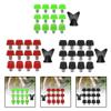 Aymzbd 12x Football Shoe Spikes Track Shoes Accessories M6 Threading Screw 8mm 11mm Football Boot Soccer for Competition, Green view 2