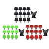 Aymzbd 12x Football Shoe Spikes Track Shoes Accessories M6 Threading Screw 8mm 11mm Football Boot Soccer for Competition, Green view 4