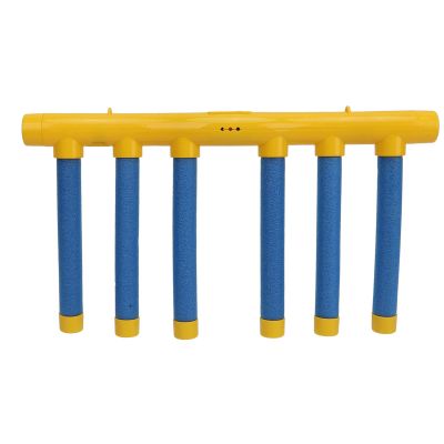 ZJchao Falling Sticks Training Game Hand Eye Coordination Toy for Kids Blue and Yellow