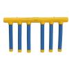 ZJchao Falling Sticks Training Game Hand Eye Coordination Toy for Kids Blue and Yellow view 1