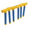 ZJchao Falling Sticks Training Game Hand Eye Coordination Toy for Kids Blue and Yellow view 2