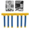 ZJchao Falling Sticks Training Game Hand Eye Coordination Toy for Kids Blue and Yellow view 4