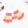 Dsgzkk Kids Winter Knitted Gloves Toddler Thicken Warm Cartoon Gloves Windproof Hand Warmers Unisex Baby Half Finger Gloves view 3