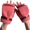 Dsgzkk Gloves,Women & Men USB Heated Gloves Knitting Hands Full & Half Heated Fingerless Heating Warmer Winter Hands Warm view 4