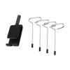 Amagogo Ice Anchor Tool Kit Drill Adapter with 4 Threaded Pegs Sturdy Shelter Stakes for Setting up Ice Fishing Shelter Tent Outdoor view 1