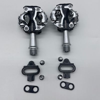 ZERAY Pedal Seal clamp Free ZP-108S (Approximately 2.9 cm) Crank Compatible with SPD (Including Anti Slip Studs) - Dual Platform Multifunctional, Suitable for Road, Mountain, and City Bicycles
