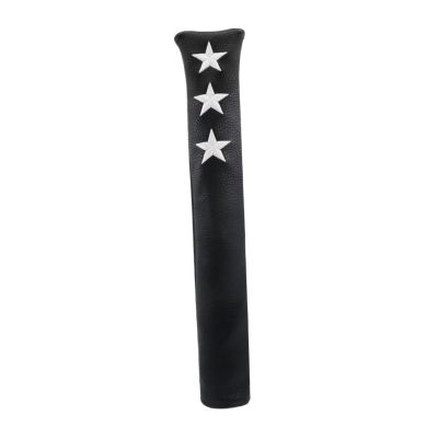Aosekaa Golf Alignment Stick Cover Protective Case Club Cover Portable Plush Inner Lining Swing Training Golf Indicator Rod Holder, Black