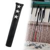 Aosekaa Golf Alignment Stick Cover Protective Case Club Cover Portable Plush Inner Lining Swing Training Golf Indicator Rod Holder, Black view 2