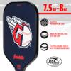 Franklin Sports MLB Cleveland Guardians Pickleball Paddle - Official MLB Team Rackets - USAP (USAPA) Approved Premium Quality Pickleball Paddles - Authentic Team Logos + Colors view 3