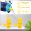 2pcs Bite Valve Spout Replacement for Ello Emma 14oz Kids Water Bottle, Silicone No BPA Water Bottle Mouthpiece Lid Replacement Compatible with Ello Emma 14oz Accessories Parts(Yellow) view 3