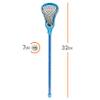 Franklin Sports Future Champs Youth Lacrosse Stick + Ball Set - Blue view 3