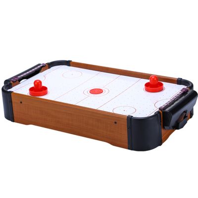 Air Hockey Game Table 20 Inch Tabletop Air Hockey Table with 2 Pucks and 2 Pushers, Tabletop Air Hockey Game with Powerful Fan for Kids Game Room, Living Room..