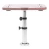 FALUSHAN Table Pedestal Stand, 3-Section Adjustable Table Legs Table Pedestal Stand, Detachable Aluminum Alloy RV Table Legs Stand Base Telescoping Mount Frame for RV, Yacht, Sailboat, Motorhome view 1