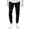 Custom Sweatpants for Men Bulk Add Your Own Text Photo Personalized Pants with Photo Text Customized Funny Pants Custom Logo Pants Large Black view 3
