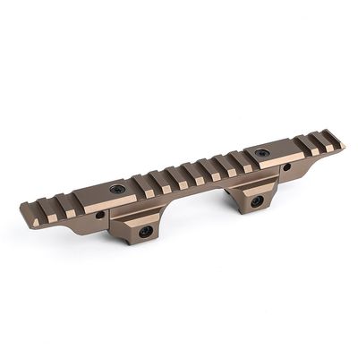 QIRUIMY Optic Mount Modular Lightweight Elevated Optical Mount for PEQ/NGAL/558 8T Red Dot /G33/G43 3X Magnifier,Lightweight Lower 1/3 Style Optics Riser Scope Mount for 20mm Rail