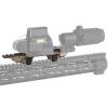 QIRUIMY Optic Mount Modular Lightweight Elevated Optical Mount for PEQ/NGAL/558 8T Red Dot /G33/G43 3X Magnifier,Lightweight Lower 1/3 Style Optics Riser Scope Mount for 20mm Rail view 4