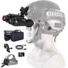 SKIOVEMI NV8300 Head-Mounted Night Vision Goggles for Adults, 3D 36MP 4K Thermal Goggles Military Tactical Digital Infrared Night Vision Binoculars with 32GB Memory Card view 1