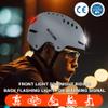 DKONI Bike Helmet with LED Lights Bicycle Helmets Commuter Cycling Helmet USB Rechargeable Front & Back LED Light Helmet for Adult Men Women (Large, Grey) view 4