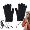 Heated Gloves - Touch-Screen Compatible Winter Gloves, USB Rechargeable | Adjustable Temperature Hand Warmers, Ideal for Women, Kids, Perfect for Hunting, Camping, Outdoor Activities in Cold Weather view 1