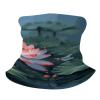 Flower And Dragonfly Neck Gaiter UPF 50+ Sun Protection Face Mask Elastic Balaclavas Bandana Cooling Face Cover Scarf Cycling Neck Warmer Breathable Headwear for Men Women view 3