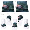 Flower And Dragonfly Neck Gaiter UPF 50+ Sun Protection Face Mask Elastic Balaclavas Bandana Cooling Face Cover Scarf Cycling Neck Warmer Breathable Headwear for Men Women view 4