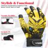 Exxact Sports Youth Batting Gloves with Arm Sleeve for Boys & Girls, Kids Baseball Batting Gloves for Softball, T-Ball (Youth L/XL, Eagle) view 3