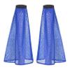 Hedmy Womens Sequin Leg Warmers Leg Boot Covers Tassel Leg Socks Rave Dress-up Party Costume Royal Blue One Size view 3