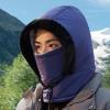 Cycle Full Face Neck Warmer, Warm Fleece Ski for Men and Women, Windproof Cold Weather Warm Running Hat for Cycling Navy Blue view 2