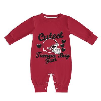 Baby Football Romper Outfit for Boys & Girls,Custom Baby Long Sleeve Clothes for Football Team Fans,Personalized Name Number