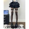 Dsgzkk Women's Lolitas Over Knee High Socks Anime Cosplay Costume Spots Thigh High Stockings Long Boot Stockings Hosiery view 4