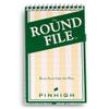 P I N H I G H The Round File Scorecard Booklet | Track Your Game Like a Pro | Sleek, Easy-to-Use Design | Track Your Key Stats, Analyze Your Performance | 1 Booklet, 25 Scoreboards view 1