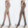 Dsgzkk Women Winter Warm Fake Translucent Pantyhose Thicken Faux Fleece Lined Seamless Stockings Slimming Legs Opaque Tights view 2